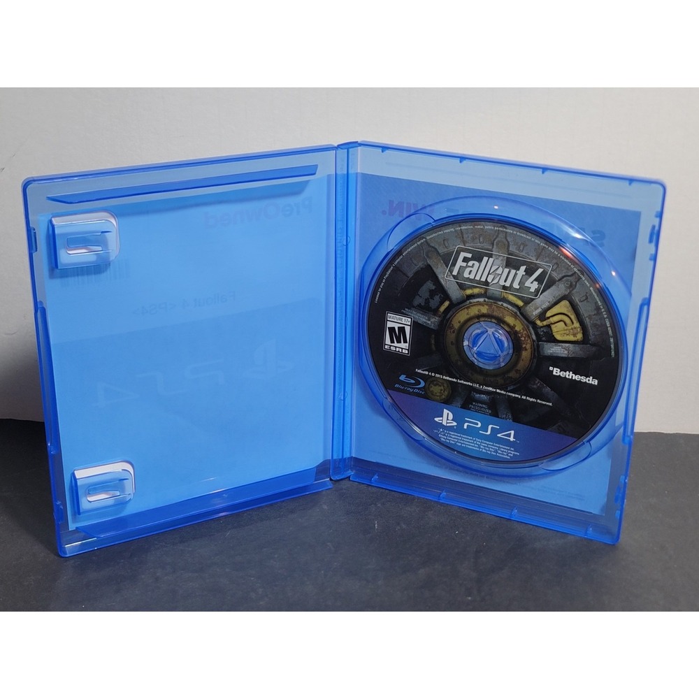 Fallout 4 Sony PlayStation 4 PS4 Video Game Bethesda Disc Only Tested